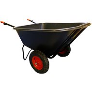 J. A. D. TOOLS Wheelbarrow 210 l, plastic body - Garden Wheelbarrow