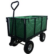 J. A. D. TOOLS Four-wheel trolley, wire body, high sidewall 11991 - Garden Cart