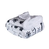 Jahu Blanket microfiber lamb smooth christmas - Blanket