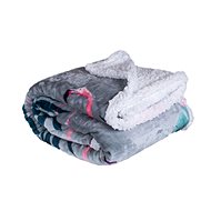 Jahu Blanket microfiber lamb smooth flamingo - Blanket