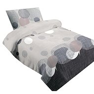 JAHU Microfiber bedding 140 × 200 + 70 × 90 cm - Pompas beige - Bed Linen