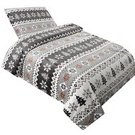 JAHU Microfiber bedding 140 × 200 + 70 × 90 cm - Magic flake - Bed Linen