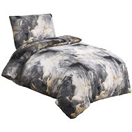 Jahu Marble grey 140 × 200, 70 × 90 cm - Bed Linen