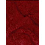 Jahu Microfiber sheet 90/200 - burgundy - Bedsheet