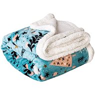 Jahu Blanket Winter time, microfiber lamb, smooth - Blanket