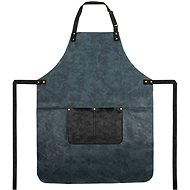 GUSTA PU blue and black 64 × 84 cm - Apron