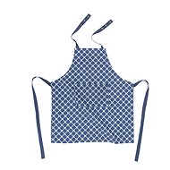 TISECO Cross 74 × 85 cm blue - Apron