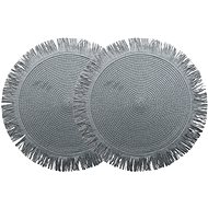 GUSTA Knitted 38 cm dark grey - Placemat