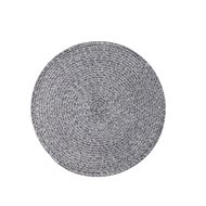 TISECO Melange round 38 cm grey - Placemat