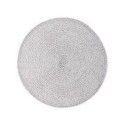 TISECO Melange round 38 cm grey-beige - Placemat