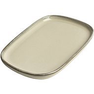GUSTA stoneware 16×11 cm Ivory - Plate