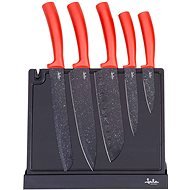 Jata HACC4502 Set mit 5 Messern und Ständer mit Schärfer - Messerset
