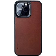 Lemory iPhone 13 Pro kožený kryt hnědá - Phone Cover