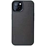 Lemory iPhone 13 kožený kryt šedá - Phone Cover