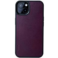Lemory iPhone 13 kožený kryt purpurová - Phone Cover