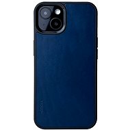 Lemory iPhone 13 kožený kryt tmavě modrá - Phone Cover
