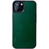 Lemory iPhone 13 kožený kryt tmavě zelená - Phone Cover