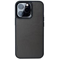 Lemory iPhone 13 Pro Max kožený kryt šedá - Phone Cover