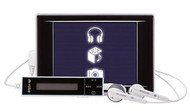 Olympus m:robe MR-500i černý (black), 20 GB, MP3/ WMA přehrávač, fotoaparát 1.2 mil. bodů, USB2.0 - MP3 Player