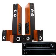 Onkyo TX-NR636 Black + JAMO S 626 HCS dark apple - Kit