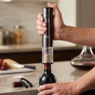 Electric wine dispenser black GUN - Corkscrew