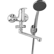 JB Sanitary Slim Bathroom wall-mounted mixer, flat arm 300 mm, A103111 - Tap