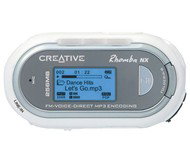 Creative Rhomba NX 256MB, MP3/ WMA player, FM tuner, velký LCD display, USB - MP3 Player