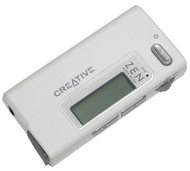 Creative Zen Nano Plus FM 512MB bílý (white), MP3/ WMA přehrávač, FM tuner, dig. záznamník, USB2.0 - MP3 Player