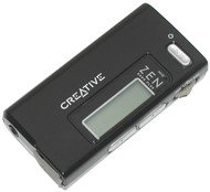 Creative Zen Nano Plus FM 1GB černý (black), MP3/ WMA přehrávač, FM tuner, dig. záznamník, USB2.0 - MP3 Player
