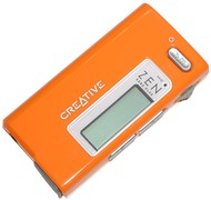 Creative Zen Nano Plus FM 1GB oranžový (orange), MP3/ WMA přehrávač, FM tuner, dig. záznamník, USB2. - -