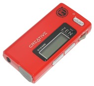 Creative Zen Nano Plus FM 512MB Rock Podvraťáků Limited Edition - červený (red), MP3/ WMA přehrávač  - MP3 Player