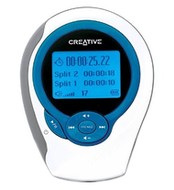 Creative MuVo C100 Sport FM 256MB bílý (white), MP3/ WMA player, FM tuner, velký LCD display, USB - MP3 Player