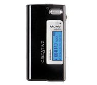 Creative MuVo N200 Micro 256MB černý (black), MP3/ WMA přehrávač, FM tuner, dig. záznamník, USB2.0 - MP3 Player