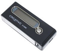 Creative Digital MP3 Player FX100 512MB šedý (grey), MP3/ WMA přehrávač, USB2.0 - MP3 Player