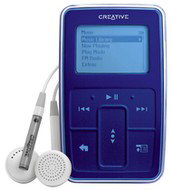 Creative ZEN Micro SE HDD 5GB tmavě modrý (dark blue), MP3/ WMA player, LCD display, USB2.0 - MP3 Player