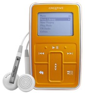 Creative ZEN Micro SE HDD 5GB oranžový (orange), MP3/ WMA player, LCD display, USB2.0 - MP3 Player