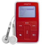 Creative ZEN Micro SE HDD 5GB červený (red), MP3/ WMA player, LCD display, USB2.0 - MP3 Player