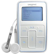 Creative ZEN Micro HDD 6GB bílý (white), MP3/ WMA player, LCD display, USB2.0 - MP3 Player