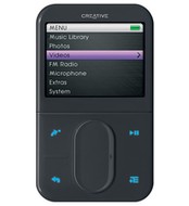 Creative ZEN VISION:M HDD 30GB, černý (black), MP3/ WMA/ WMV/ DivX/ XviD přehrávač, LCD display, FM  - MP3 Player