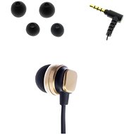 Maxell 303789 METALLIX, Gold - Headphones