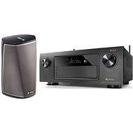 DENON AVR-X4300 black + speaker HEOS 1 HS2 black - AV Receiver