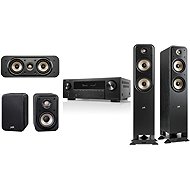 Denon AVR-X1800H DAB black + Polk ES55/ES30/ES10 - Set