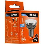 ACME LED low power 3W GU10 Cold White - Fluorescent Light