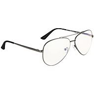 GUNNAR Maverick Gunmetal, világos lencse - Monitor szemüveg