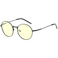GUNNAR Ellipse Onyx, borostyánszín lencse - Monitor szemüveg