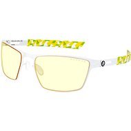 GUNNAR ESL Blade Lite White, NATURAL borostyánszín lencse - Monitor szemüveg