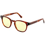GUNNAR TIOGA Maroon / Rosewood, amber glass - Computer Glasses