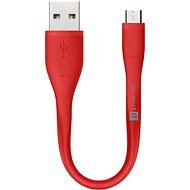 CONNECT IT Wirez Micro USB piros, 0,13 m - Adatkábel