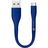 CONNECT IT Wirez Micro USB kék, 0,13 m - Adatkábel