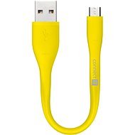 CONNECT IT Wirez Micro USB sárga, 0.13m - Adatkábel